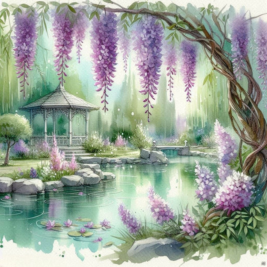 Wisteria | Diamond Painting