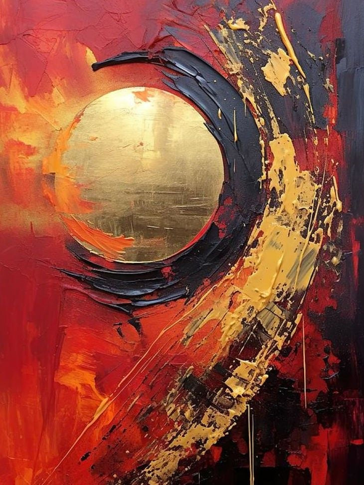 Abstract | Diamond Painting