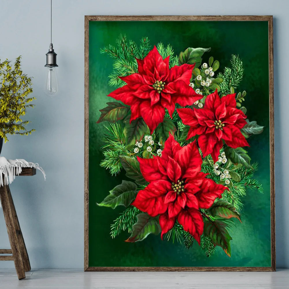 Red Flower | Diamond Painting