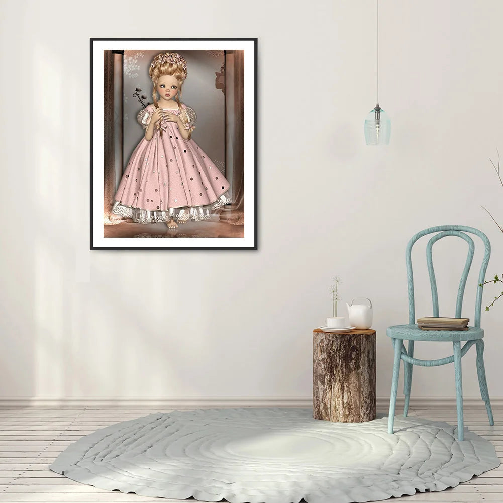 Beautiful Girl | Diamond Painting