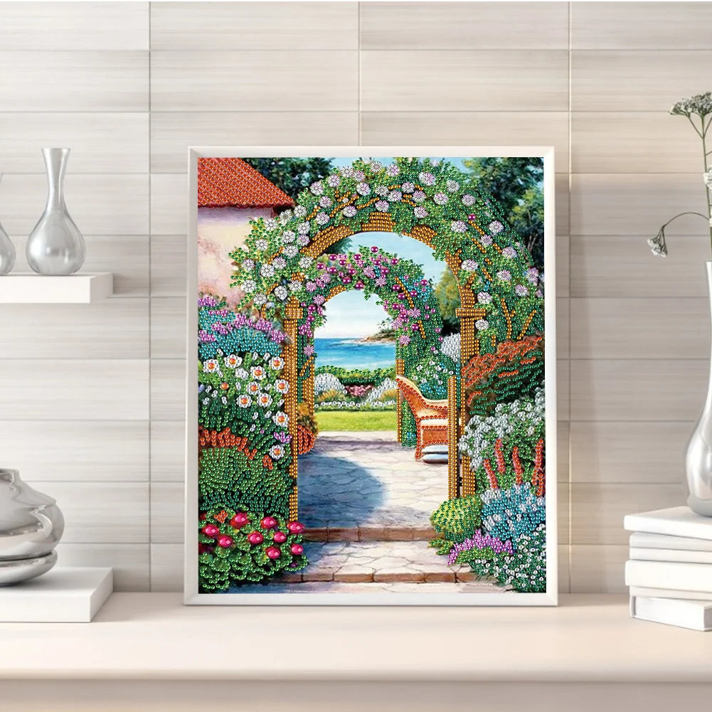 Garden Arch | Diamond Painting