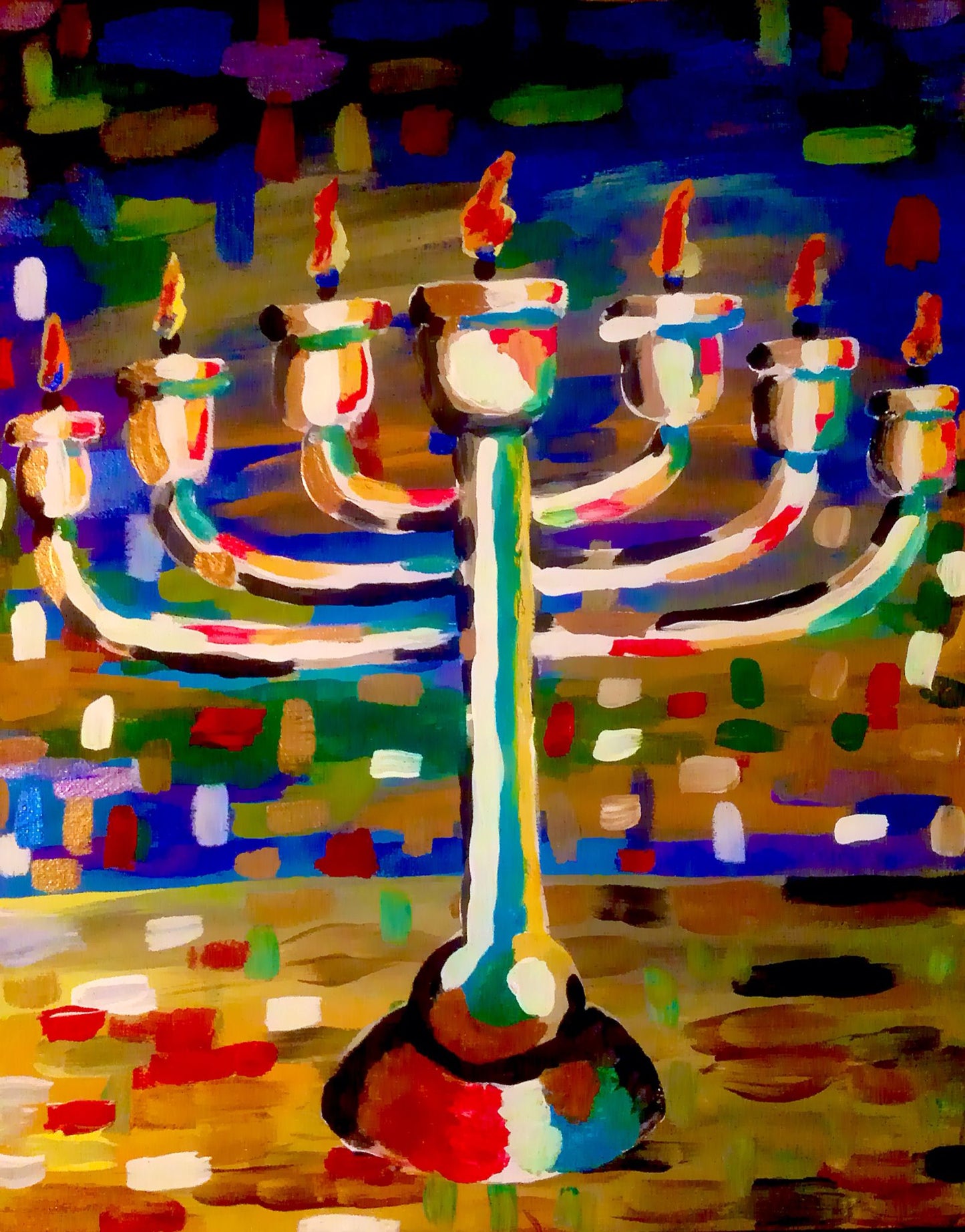 Jewish Hanukkah Judaica | Diamond Painting