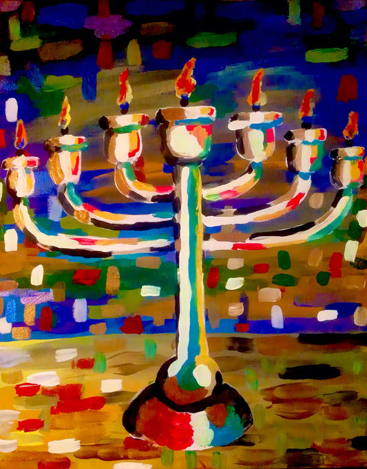 Jewish Hanukkah Judaica | Diamond Painting