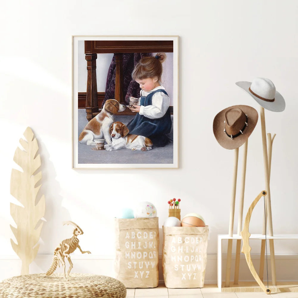 Beautiful Girl | Diamond Painting