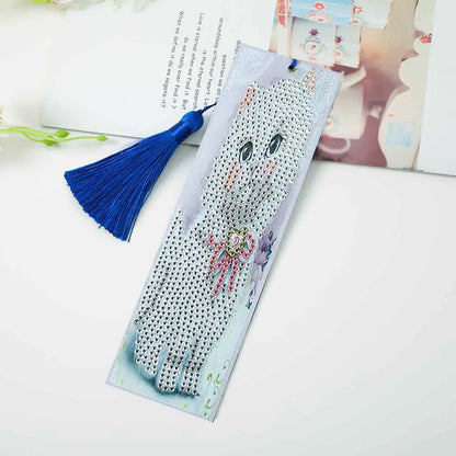 Diy Diamond Painting Leather Bookmark