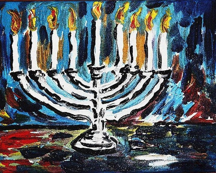 Jewish Hanukkah Judaica | Diamond Painting