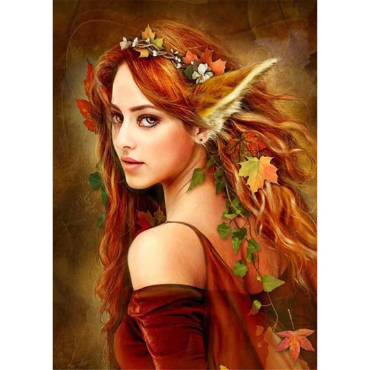 Beautiful Girl | Cross Stitch Embroidery