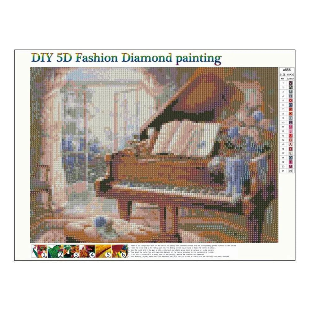 Piano | Diamond Painting