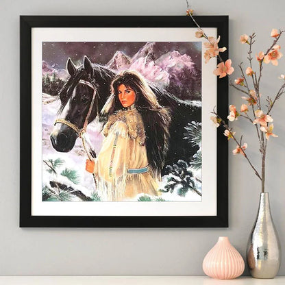 Beautiful Girl | Diamond Painting