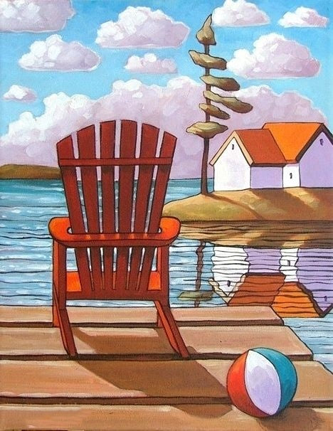 Beach Chair | Diamond Painting