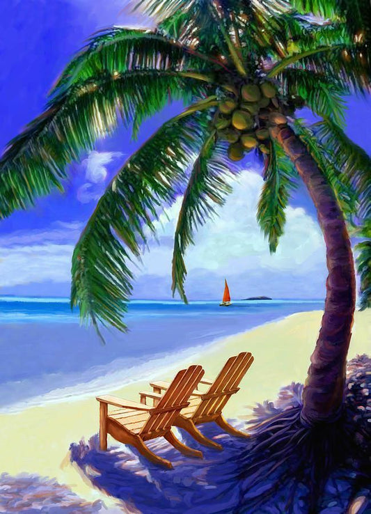 Beach Chair | Diamond Painting
