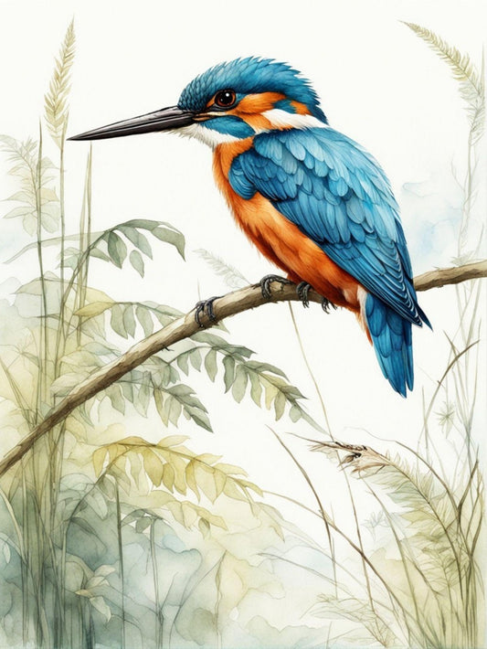 Kingfisher | Diamond Painting