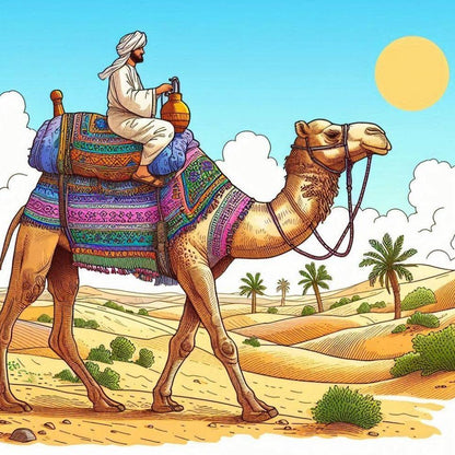 Camel | Diamond Painting