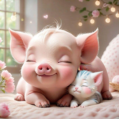 Pig | Diamond Painting