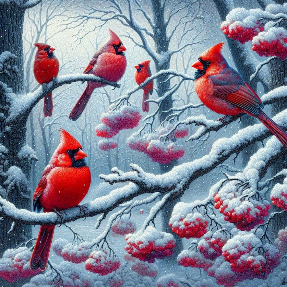 Cardinal | Diamond Painting