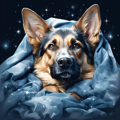 Dog German Shepherd | Diamond Painting