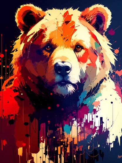 Brown Bear | Diamond Painting