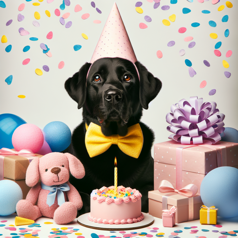 Black Labrador Dog | Diamond Painting