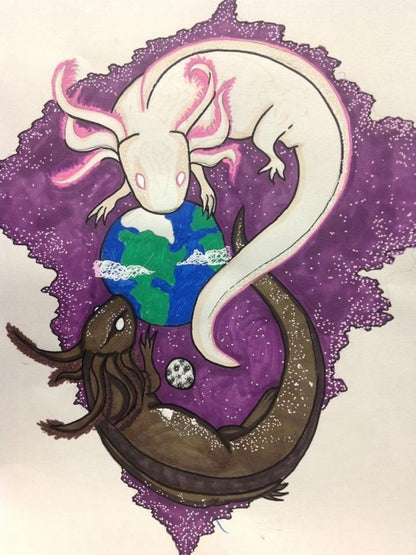 Axolotl | Diamond Painting