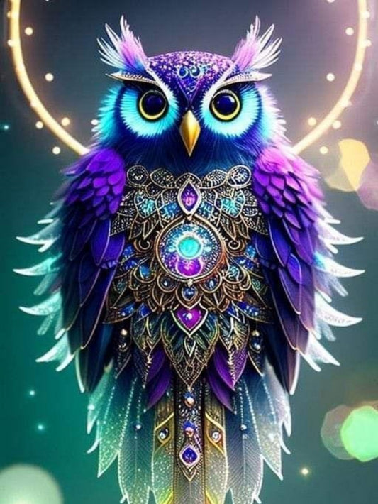 Colorful Owl | Diamond Painting