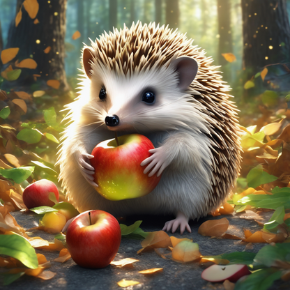 Hedgehog | Diamond Painting