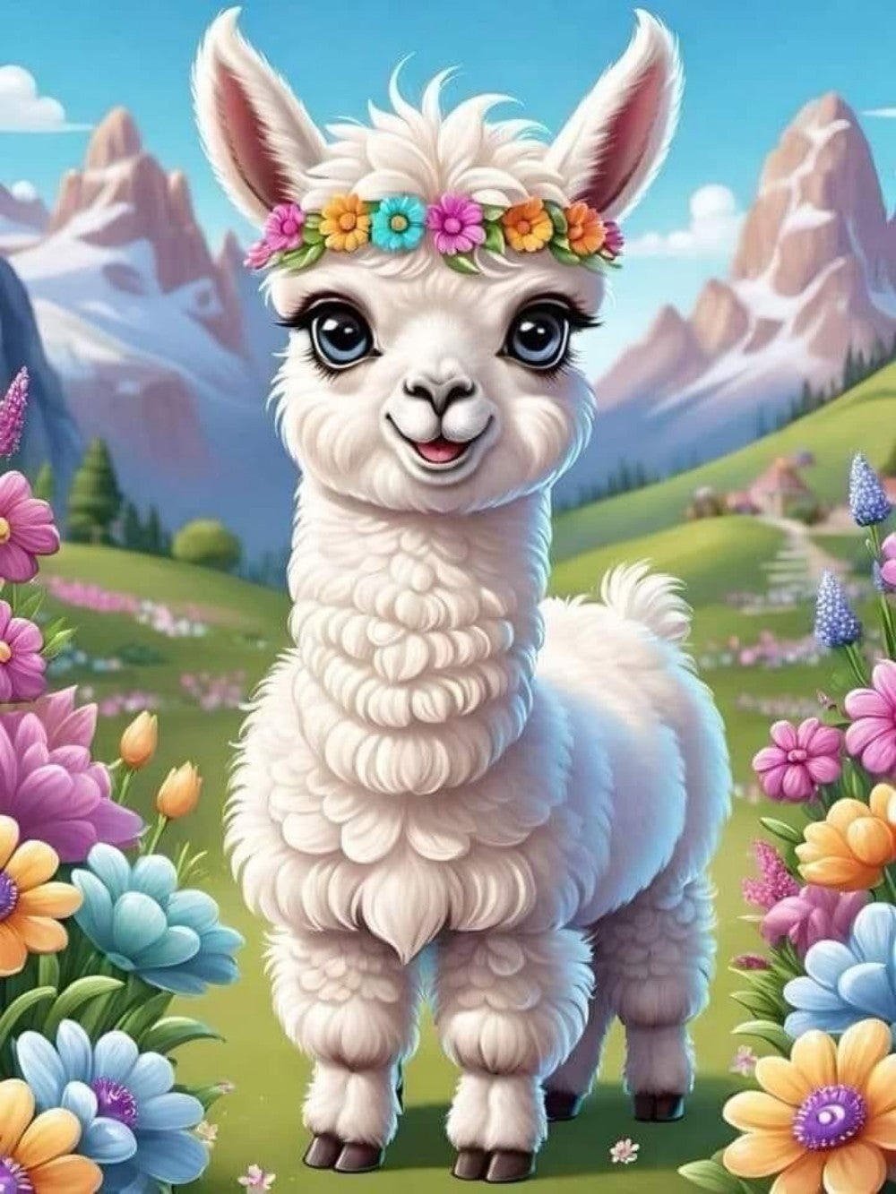 Alpaca | Diamond Painting