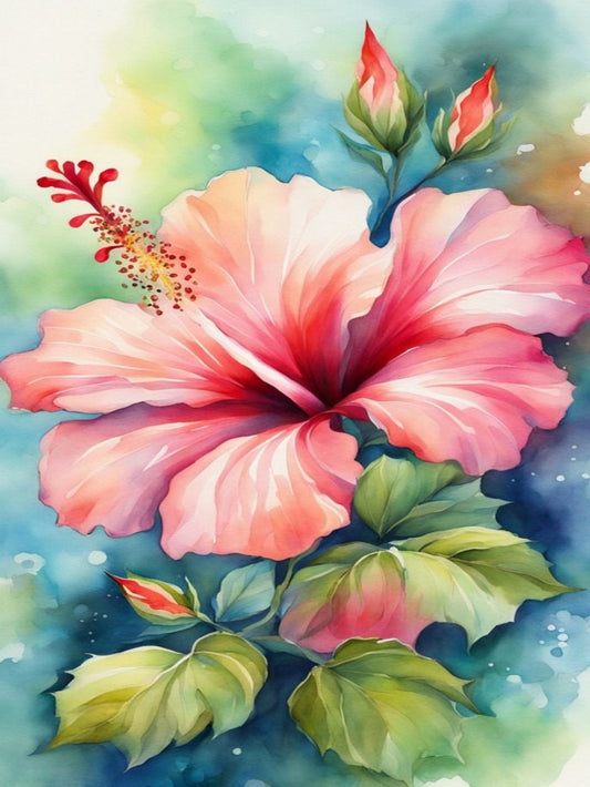 Hibiscus | Diamond Painting
