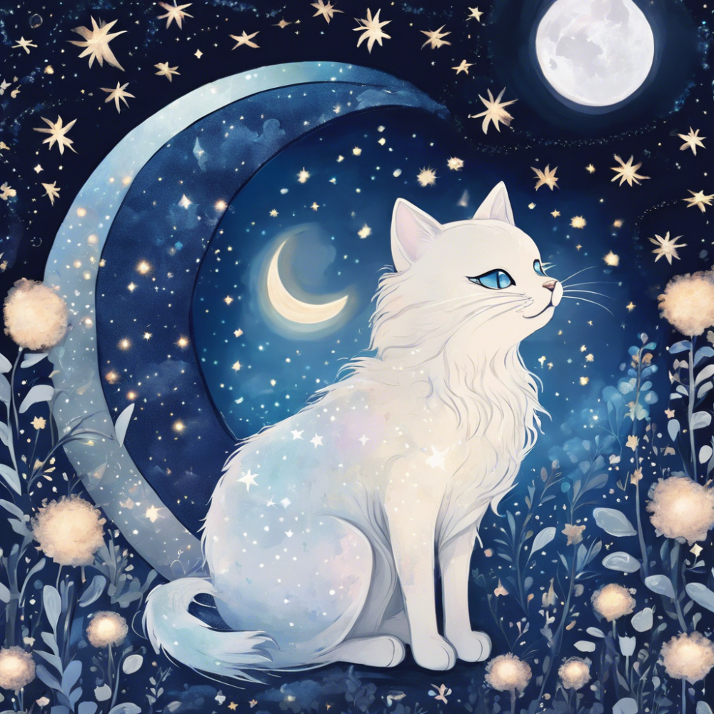 Midnight Cat | Diamond Painting