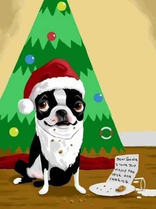 Boston Terrier Dog | Diamond Painting