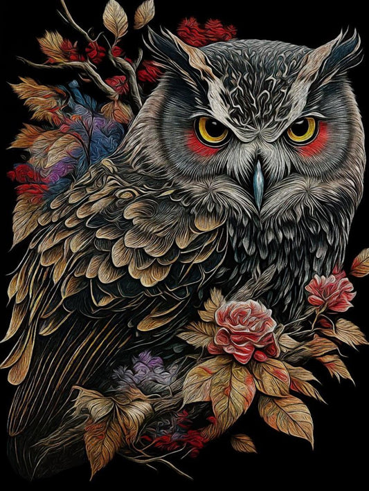 Owl | Diamond Painting