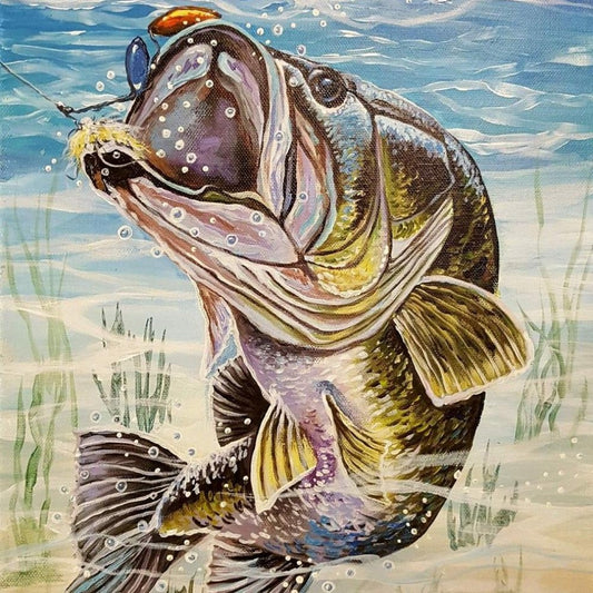 Bass Fish | Diamond Painting