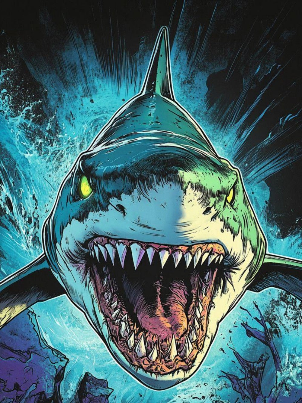 Shark | Diamond Painting