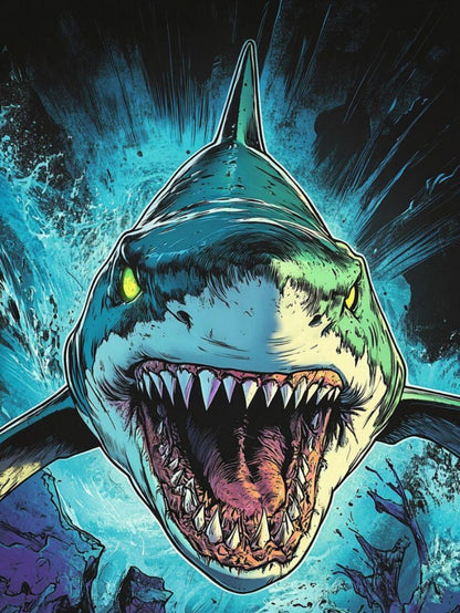 Shark | Diamond Painting