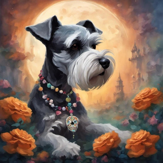 Dog Schnauzer | Diamond Painting