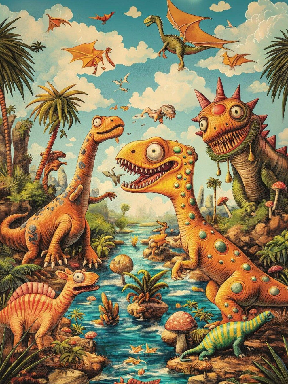 Dinosaur | Diamond Painting