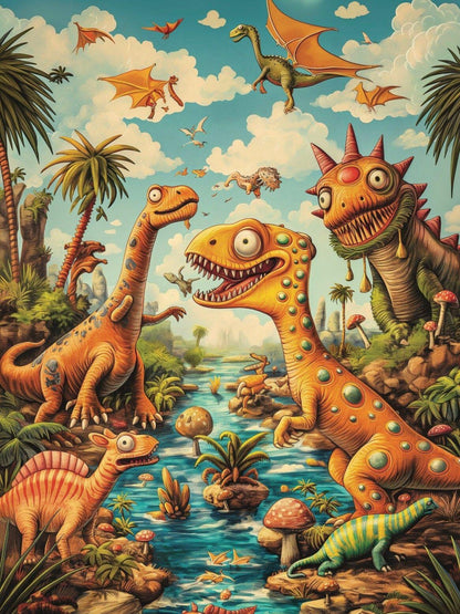 Dinosaur | Diamond Painting