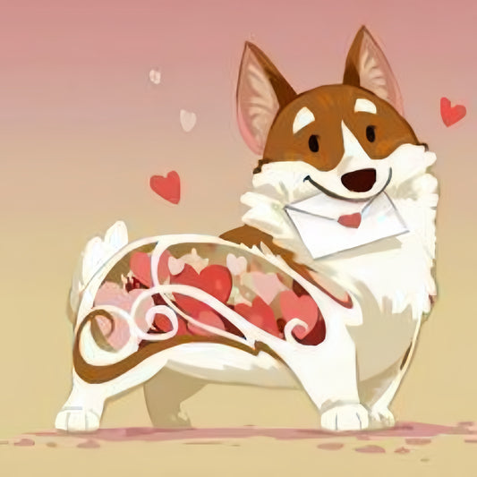 Corgi Dog | Diamond Painting