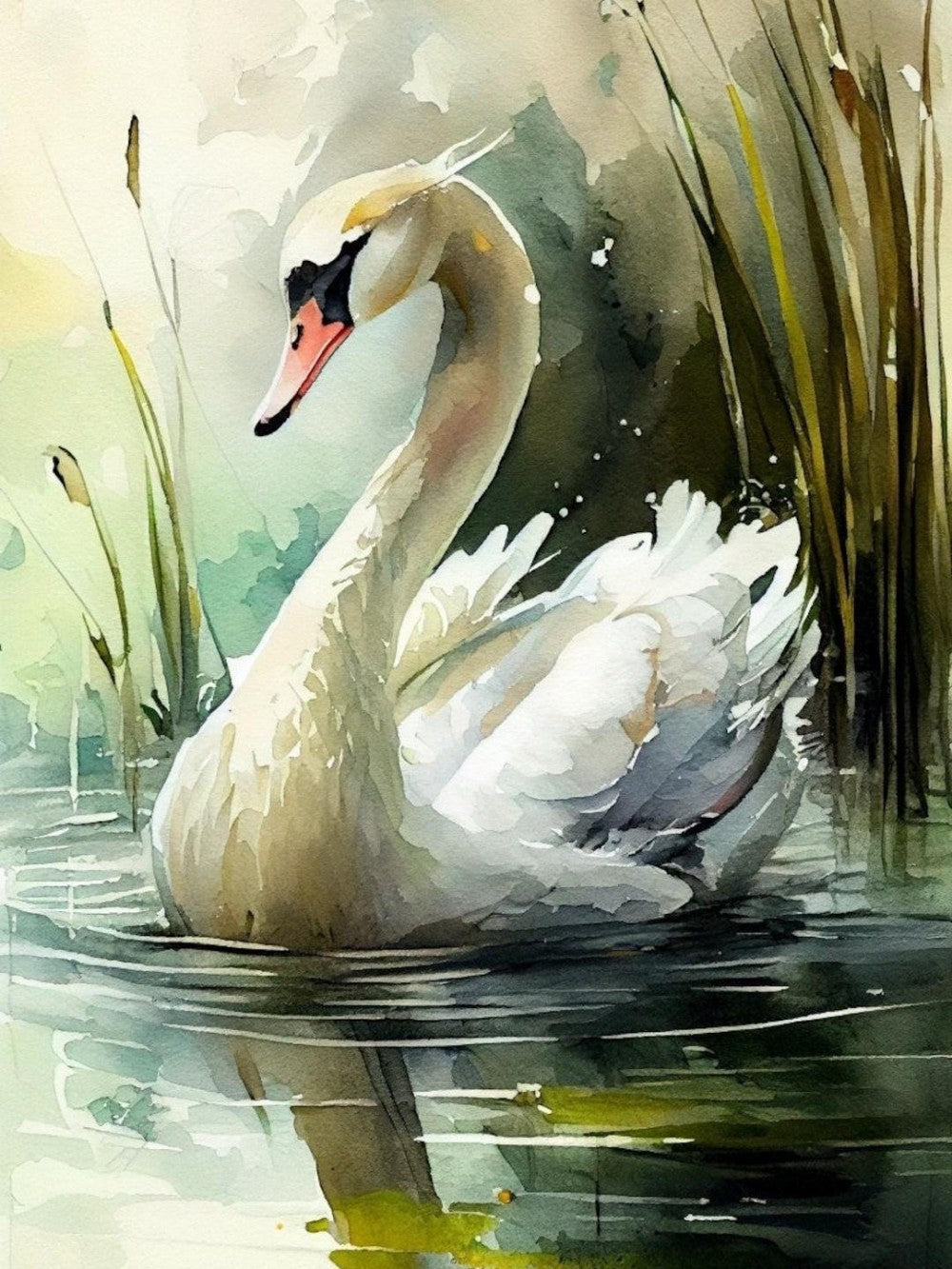 Swan | Diamond Painting