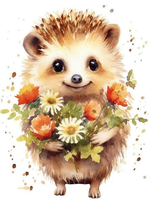 Hedgehog | Diamond Painting