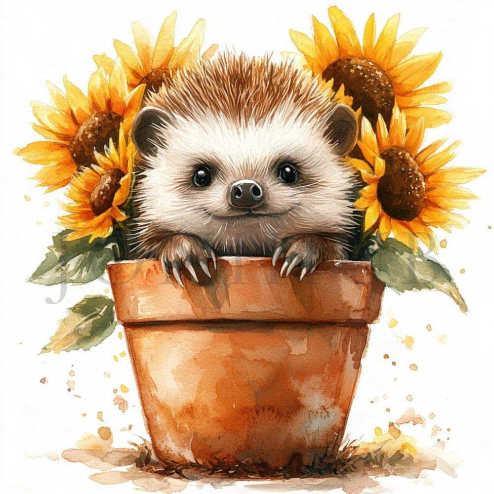 Hedgehog | Diamond Painting