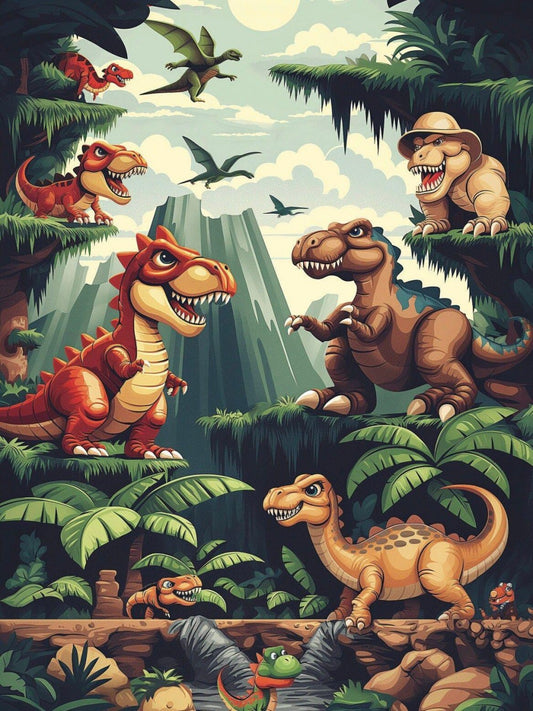 Dinosaur | Diamond Painting