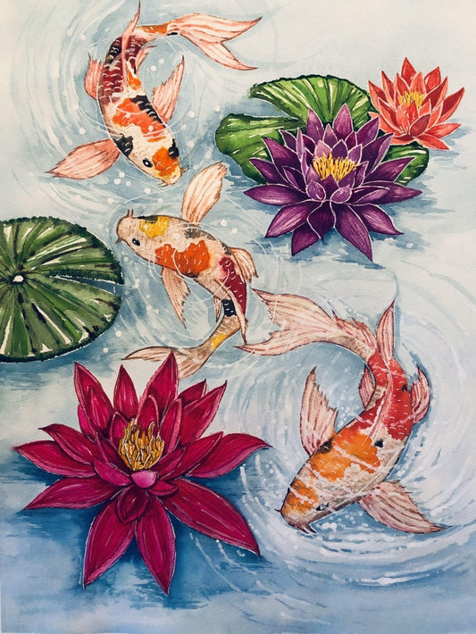 Koi Fish | Diamond Painting