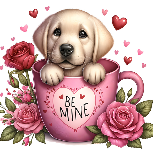 Yellow Labrador Dog | Diamond Painting