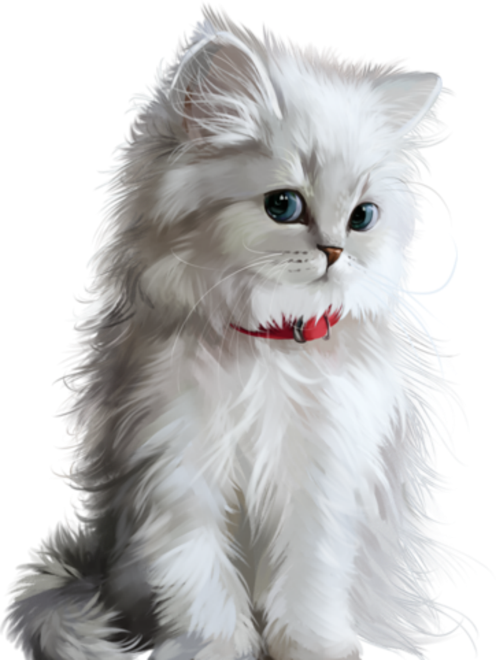 White Cat | Diamond Painting