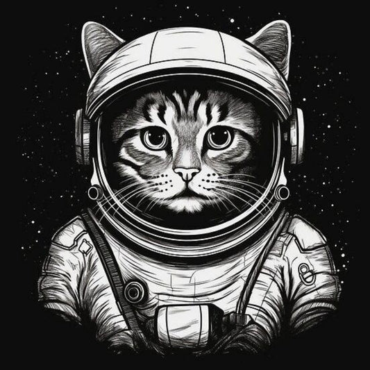 Cats in Space | Diamond Painting