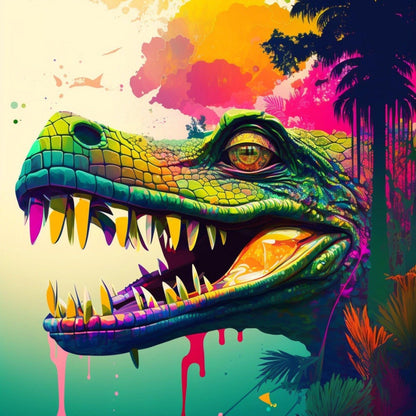 Alligator | Diamond Painting