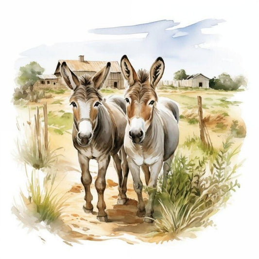 Donkey | Diamond Painting