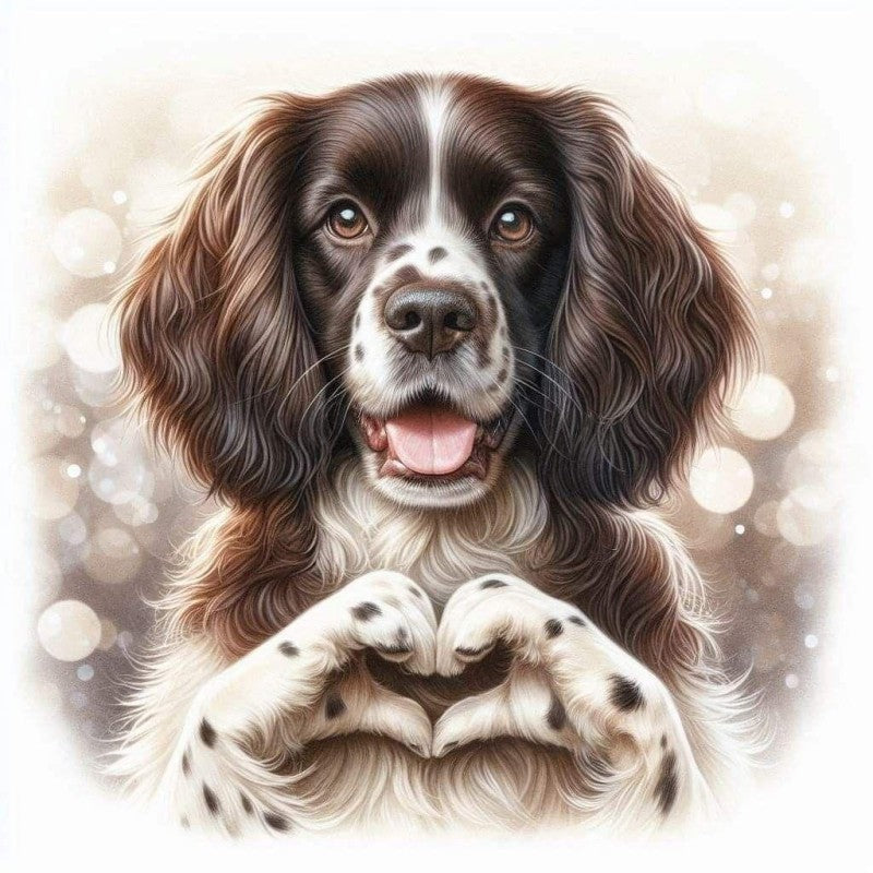 English Springer Spaniel Dog | Diamond Painting