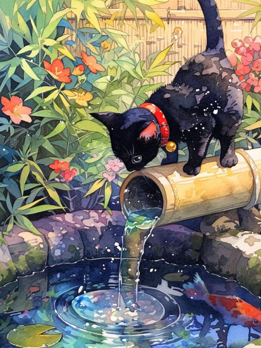 Black Cat | Diamond Painting