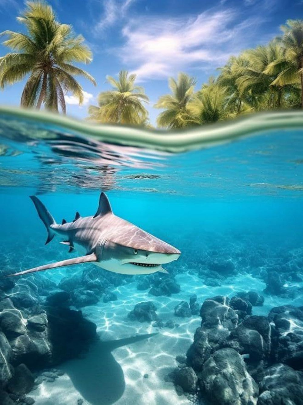 Shark | Diamond Painting